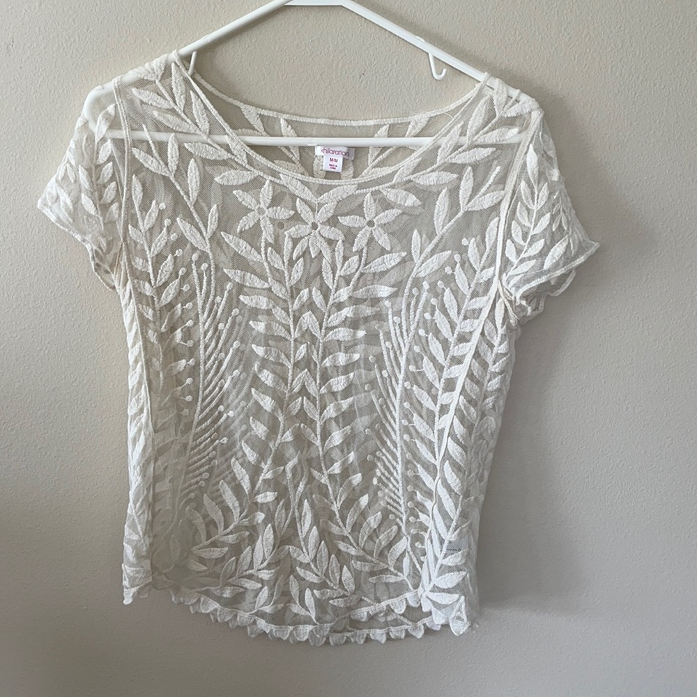 See-through t-shirt